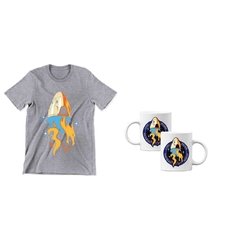 Crew Dragon Missão 3 - Kit 1 Camiseta Básica Unissex + 1 Caneca - comprar online