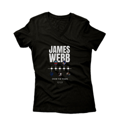Camiseta Gola V James Webb Over The Years - SPACE TODAY STORE