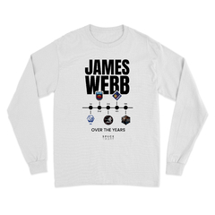 Camiseta Manga Longa James Webb Over The Years na internet