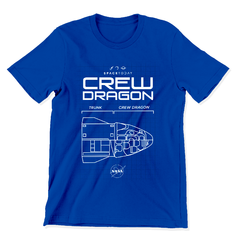 Camiseta Básica - Blueprint - Crew Dragon