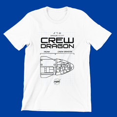 Camiseta Básica - Blueprint - Crew Dragon - comprar online