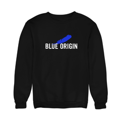 Moletom Blusão Blue Origin Logo