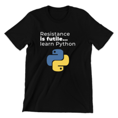 Camiseta - Learn Python - SPACE TODAY STORE