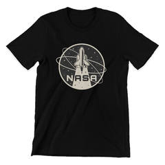 Infantil tam. 0 ao 8 e Juvenil 10 ao 16 - Camiseta NASA Lançamento Patch - SPACE TODAY STORE