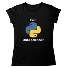Camiseta - Psst, data science - comprar online