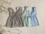 3 colores de la Blusa Picnic, de vichy con breteles volado y puntilla: verde, azul y negro