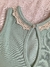 Detalle de la gota en la espalda del vestido Girasol verde, de micropanal 