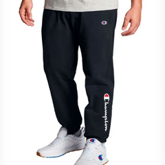 CALÇA JERSAY PANT JOGGERS SCRIPT VERTICAL INK PRETO - comprar online