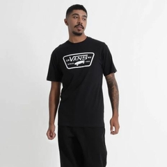 CAMISETA VANS - FULL PATCH BLACK WHITE