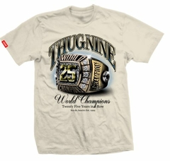 CAMISETA THUG NINE - THE RING OFF WHITE