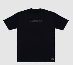 Camiseta Wanted - Wntd Inst Preto