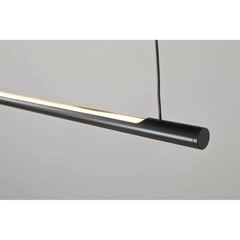 Pendente Led ISI Preto 30W 3000K Nordecor 2522 - Martan Lustres