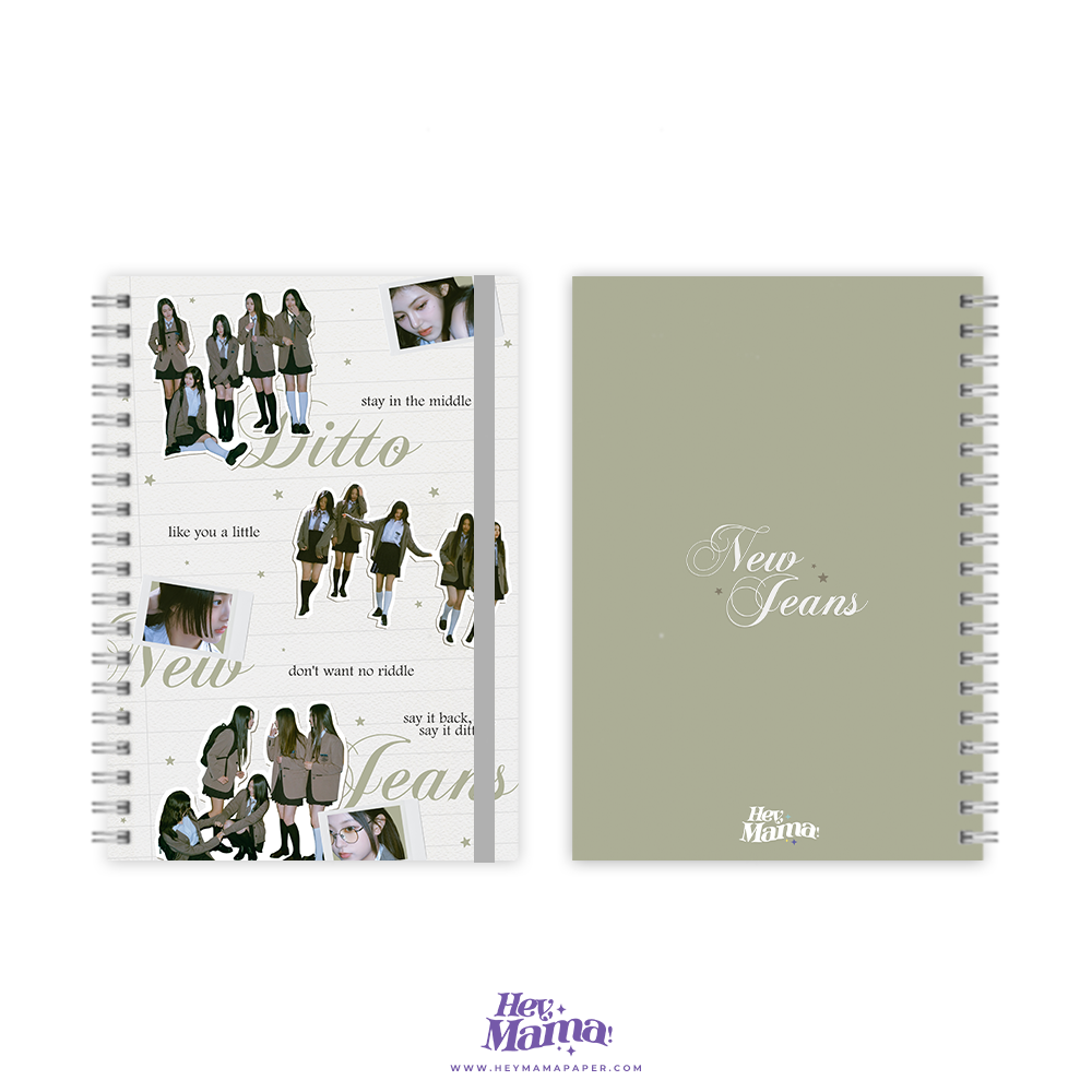 Caderno NewJeans 'Ditto' - Comprar em Hey, Mama!