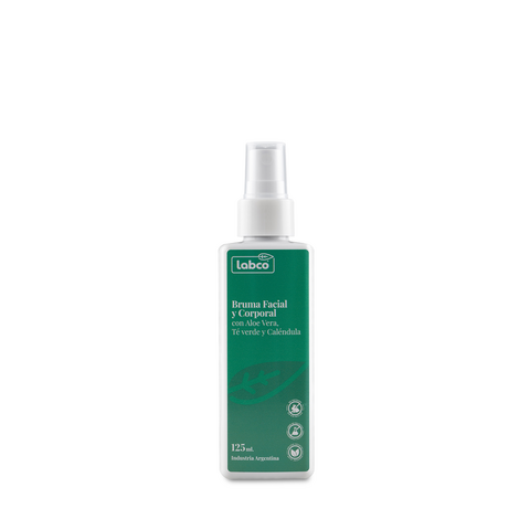 LAB CO / BRUMA FACIAL Y CORPORAL CON ALOE VERA, TE VERDE Y CALENDULA