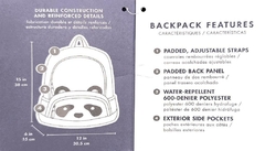 Mochila Mackenzie Panda - Pottery Barn - comprar online