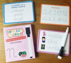 Empiezo a escribir cursiva - cartas educativas