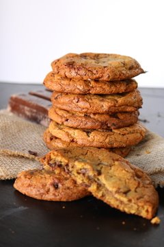 Cookies de choco chips en internet