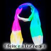 Faixa / Lenço / Turbante Tie Dye 001 Fluorescente