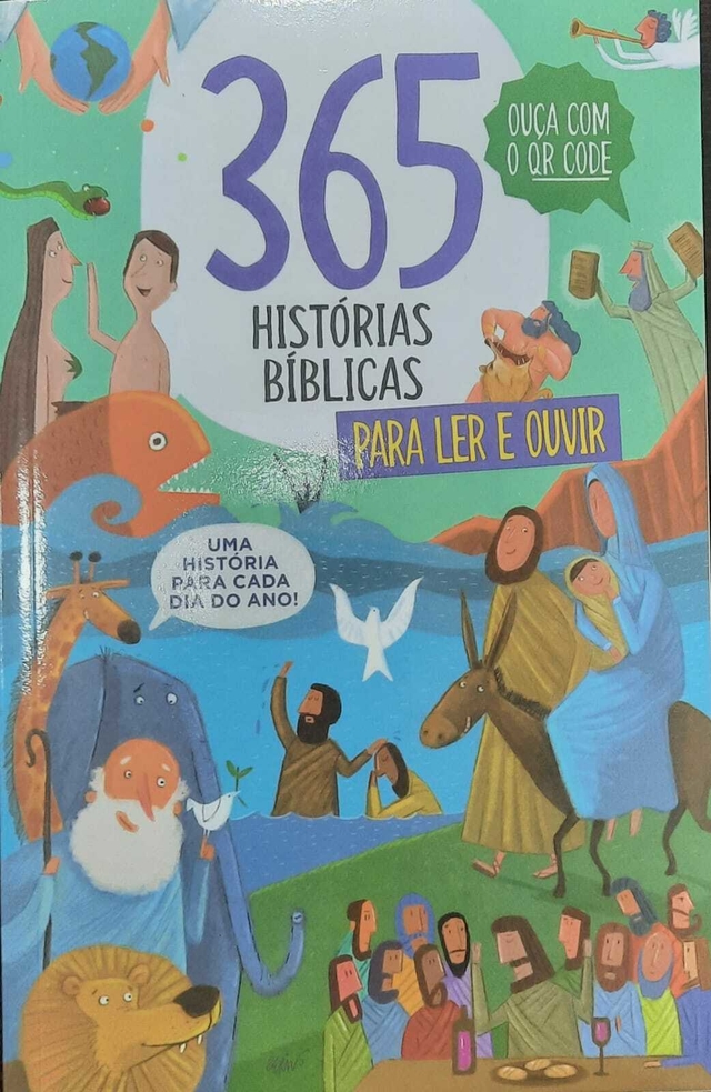 365 HistÓrias BÍblicas Para Ler E Ouvir Loja Icpi 7657