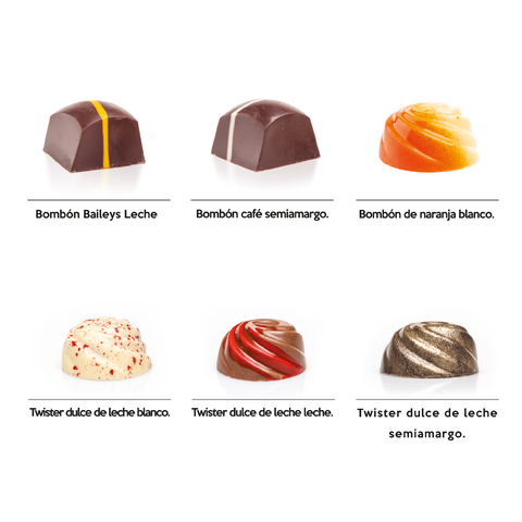 Creá tu caja - Bombones de Chocolate Belga