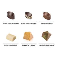 Creá tu caja - Bombones de Chocolate Belga en internet