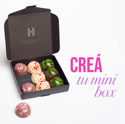 Creá tu Mini box con Chocolate Belga
