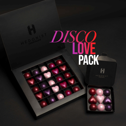 Disco Love Box Bombones de Chocolate Belga + Mini Box Chocolate Belga - comprar online