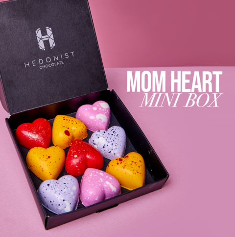 Mom Heart Mini de Chocolate Belga