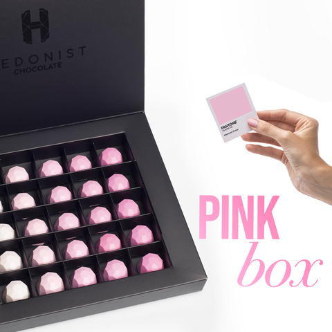 Pink Box - Bombones de Chocolate Belga