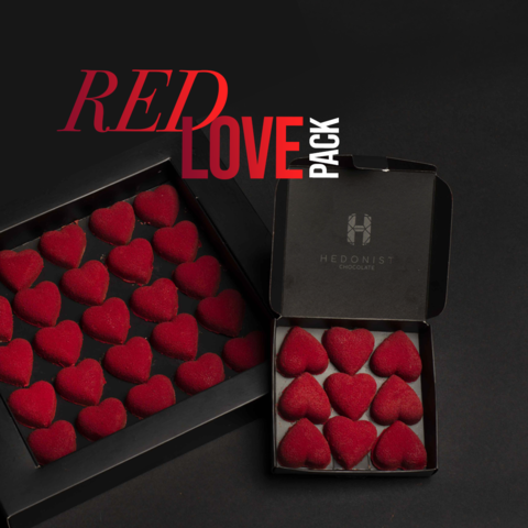 Red Pack Bombones de Chocolate Belga + Mini Caja