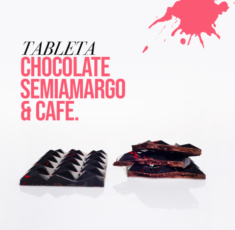 Tableta Café con Chocolate Negro