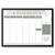 Quadro Planner Semanal 70x50cm na internet