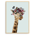 Quadro flora girafa - Inspira Decore