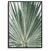 Quadro Palm 40x60cm Moldura filete preta - Inspira Decore