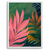 Quadro Pink selva - Inspira Decore