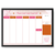 Quadro Planner Semanal 70x50cm - Inspira Decore