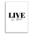 Quadro live in love - Inspira Decore