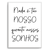 Quadro nossos sonhos - comprar online