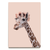 Quadro girafa cute na internet