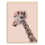 Quadro girafa cute - Inspira Decore