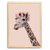 Quadro girafa cute