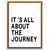 Quadro its all about the journey - Inspira Decore