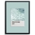 Quadro pantone aqua - loja online