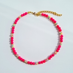 Choker Bolinhas Neon - comprar online