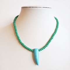 Choker Dente de Sabre - Verde - comprar online