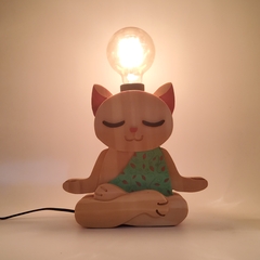Imagen de Gato meditando