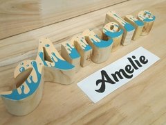Letras de madera personalizadas - tienda online