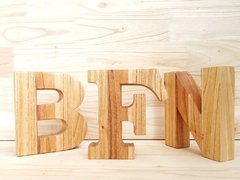 Letras de madera personalizadas