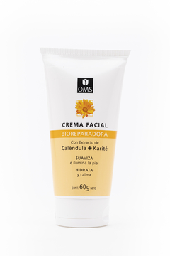 OMS Crema Facial Bioreparadora con extracto de Caléndula + Karité