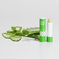 Pura Soap - Bálsamo Labial Aloe y Karité 3,5 grs